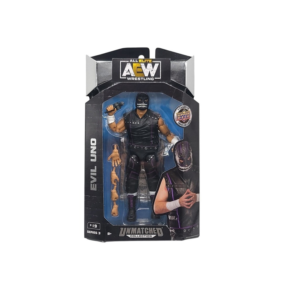AEW Evil Uno Unmatched Series 3 Upper Deck Exclusive Action Figure